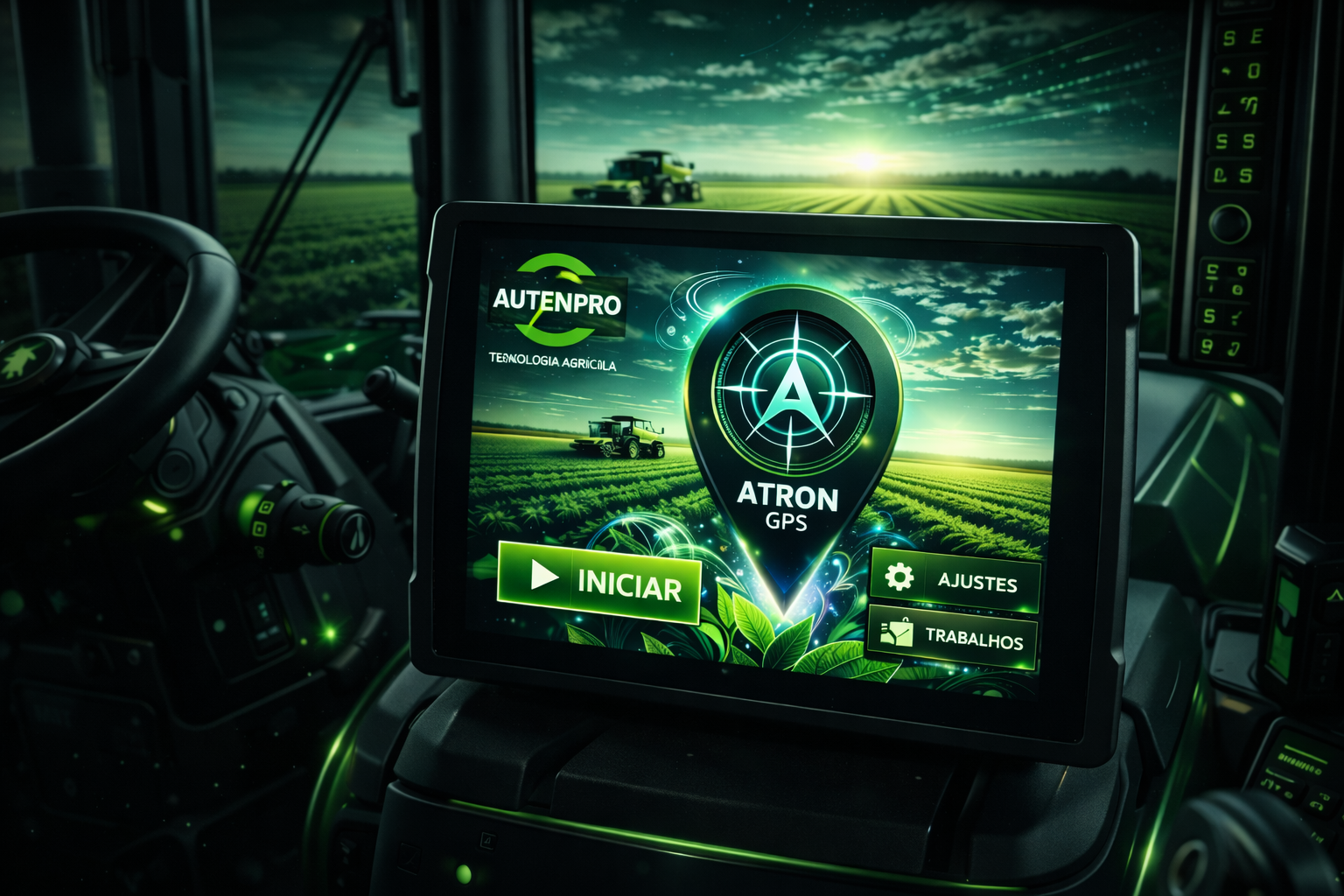 ATRON GPS em operação